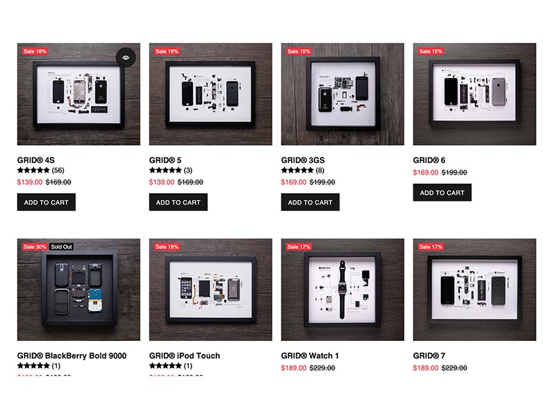 GRID 5 iPhone アート www.krzysztofbialy.com