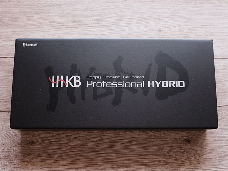 HHKB Professional HYBRID Type-Sの箱の写真