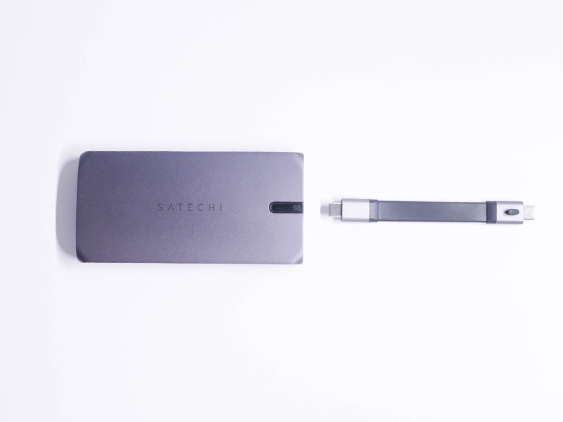 レビュー】Satechi On-The-Go マルチ USB-Cハブ 9-in-1 | ケーブルが着脱可能な次世代の万能USBハブ