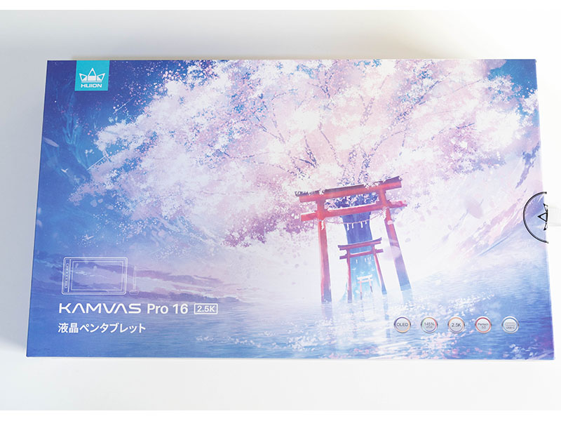 HUION 液タブ 液晶ペンタブレット Kamvas Pro16 (2.5K)