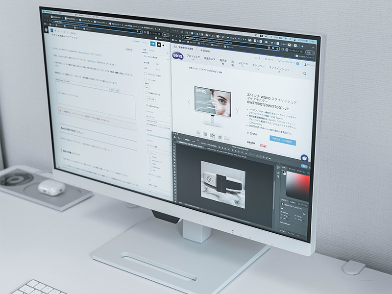 有名ブランド 27インチ WQHD スタイリッシュアイケアモニター GW2790QT