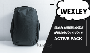 【美品】WEXLY ACTIVE PACK 黒　16インチのpc楽々収納！