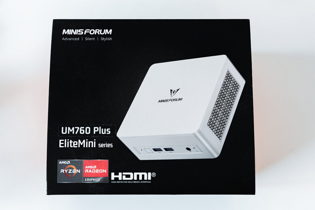 MINISFORUM UM760 Plus レビュー