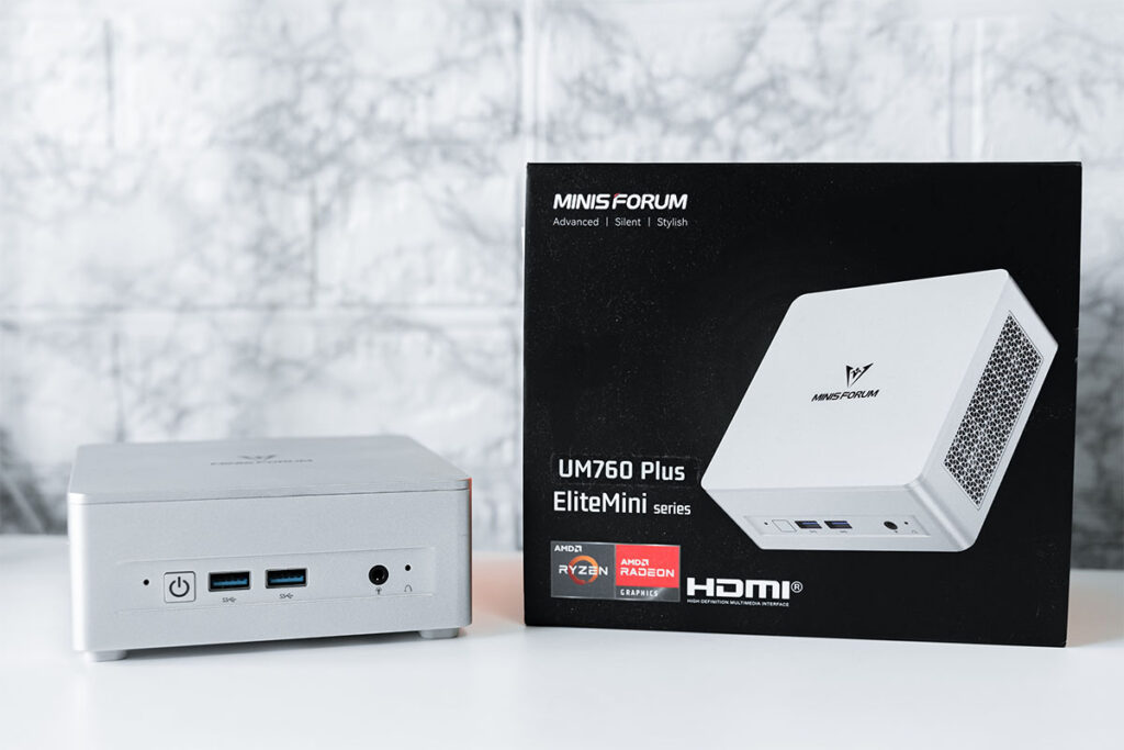 MINISFORUM UM760 Plus レビュー
