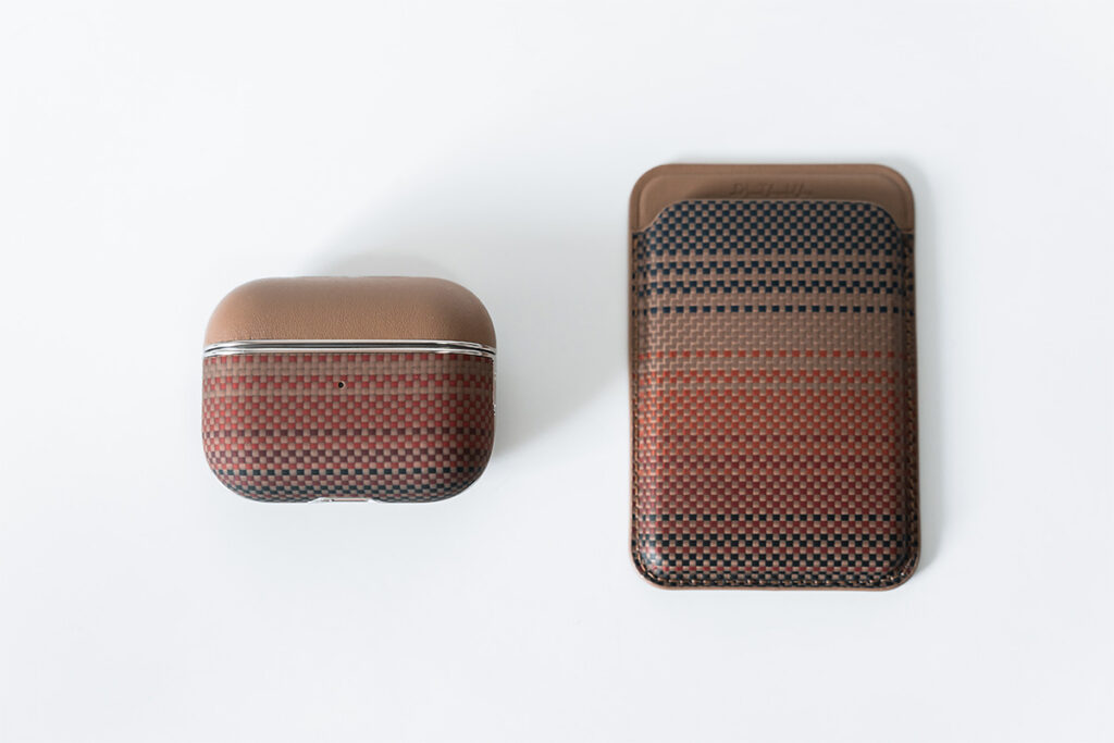 Pitaka Magnetic Woven Wallet AirPods Proケース レビュー