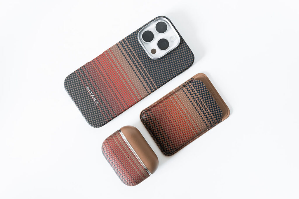 Pitaka Magnetic Woven Wallet AirPods Proケース レビュー
