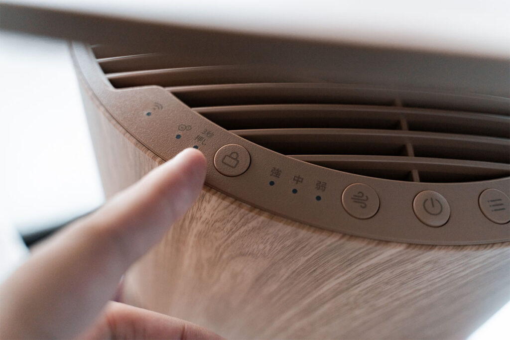 SwitchBot 空気清浄機Table レビュー