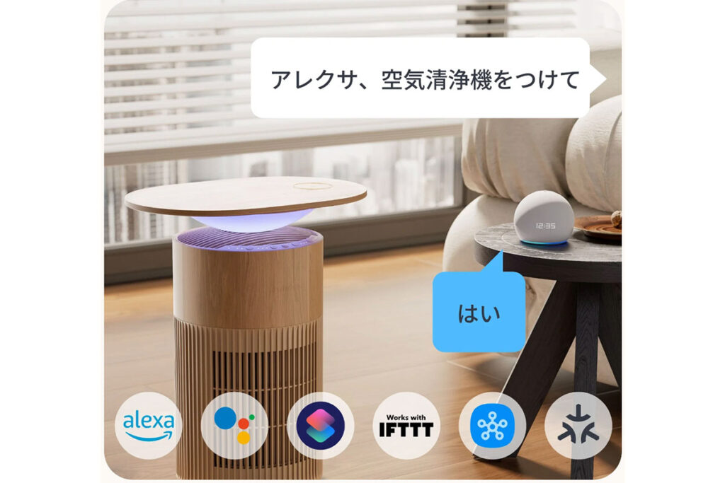 SwitchBot 空気清浄機Table レビュー