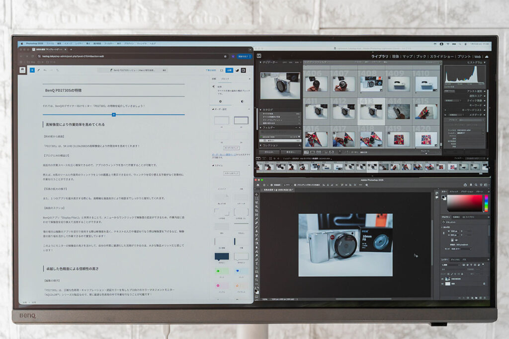 BenQ PD2730S レビュー