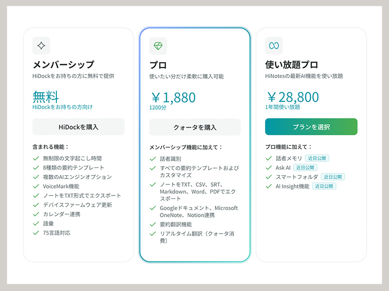 HiDock H1 Lite レビュー