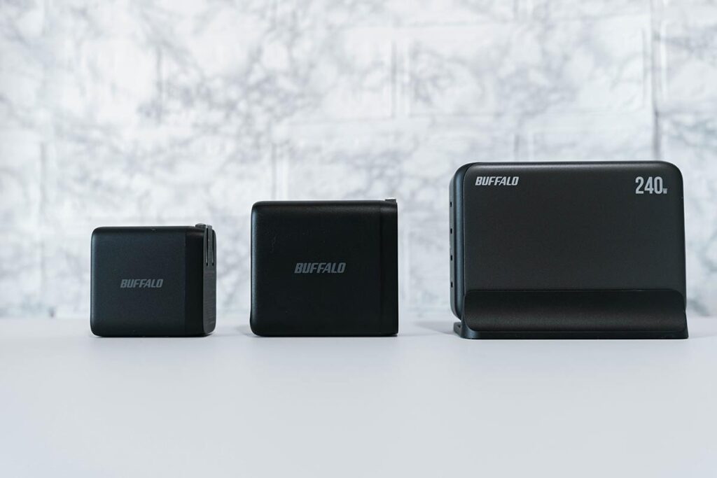 バッファロー,高出力USB PD充電器, レビュー
