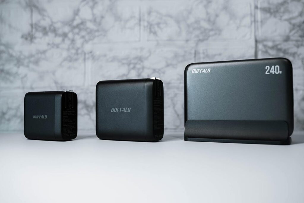 バッファロー,高出力USB PD充電器, レビュー