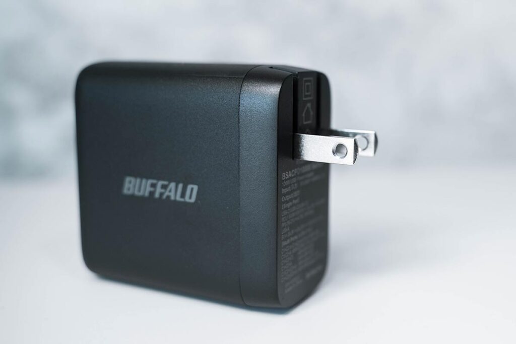 バッファロー,高出力USB PD充電器, レビュー
